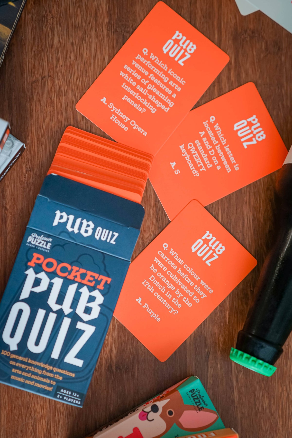 Professor Puzzle | Pocket Pub Quiz