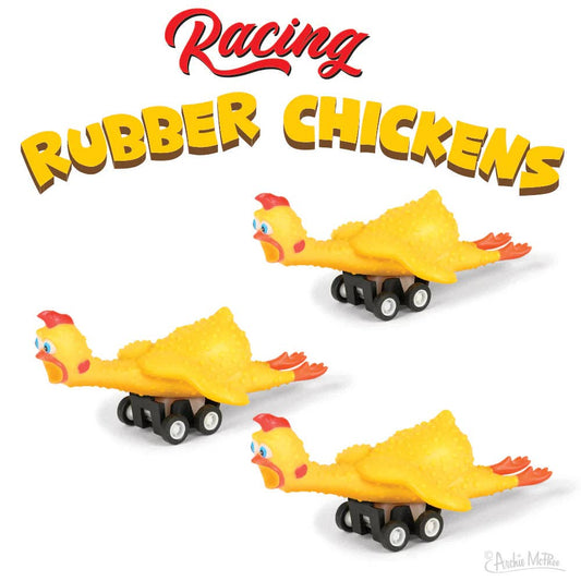 Archie McPhee | Racing Rubber Chickens