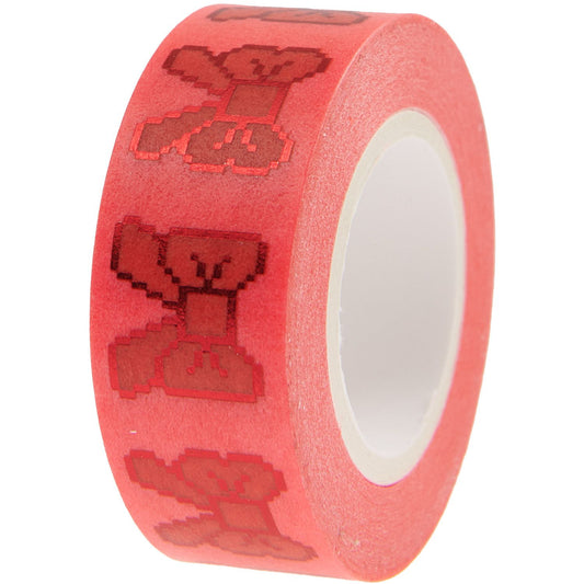 Rico | Paper Poetry | Washi Tape | Bows Pixel Neon Pink