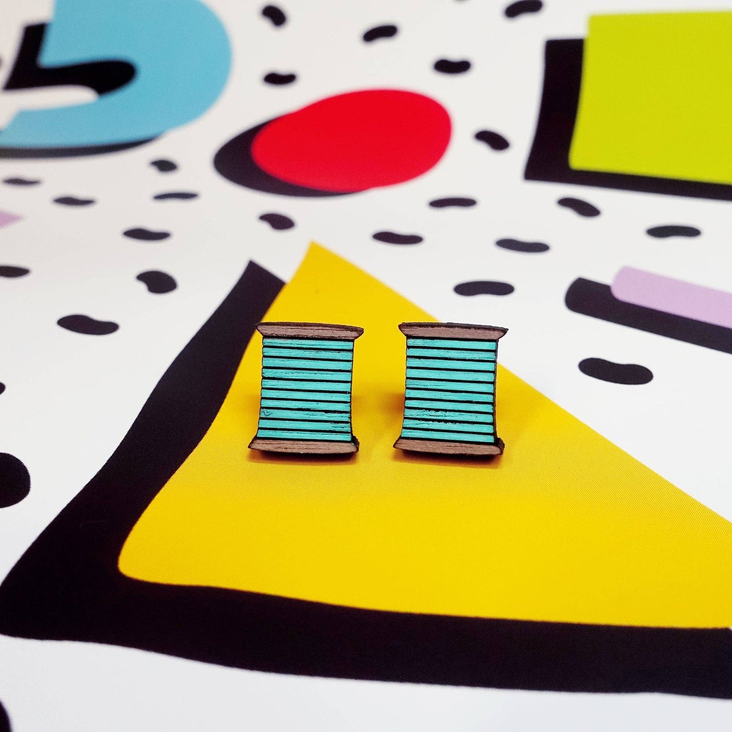 Silly Loaf | Stud Earrings | Thread