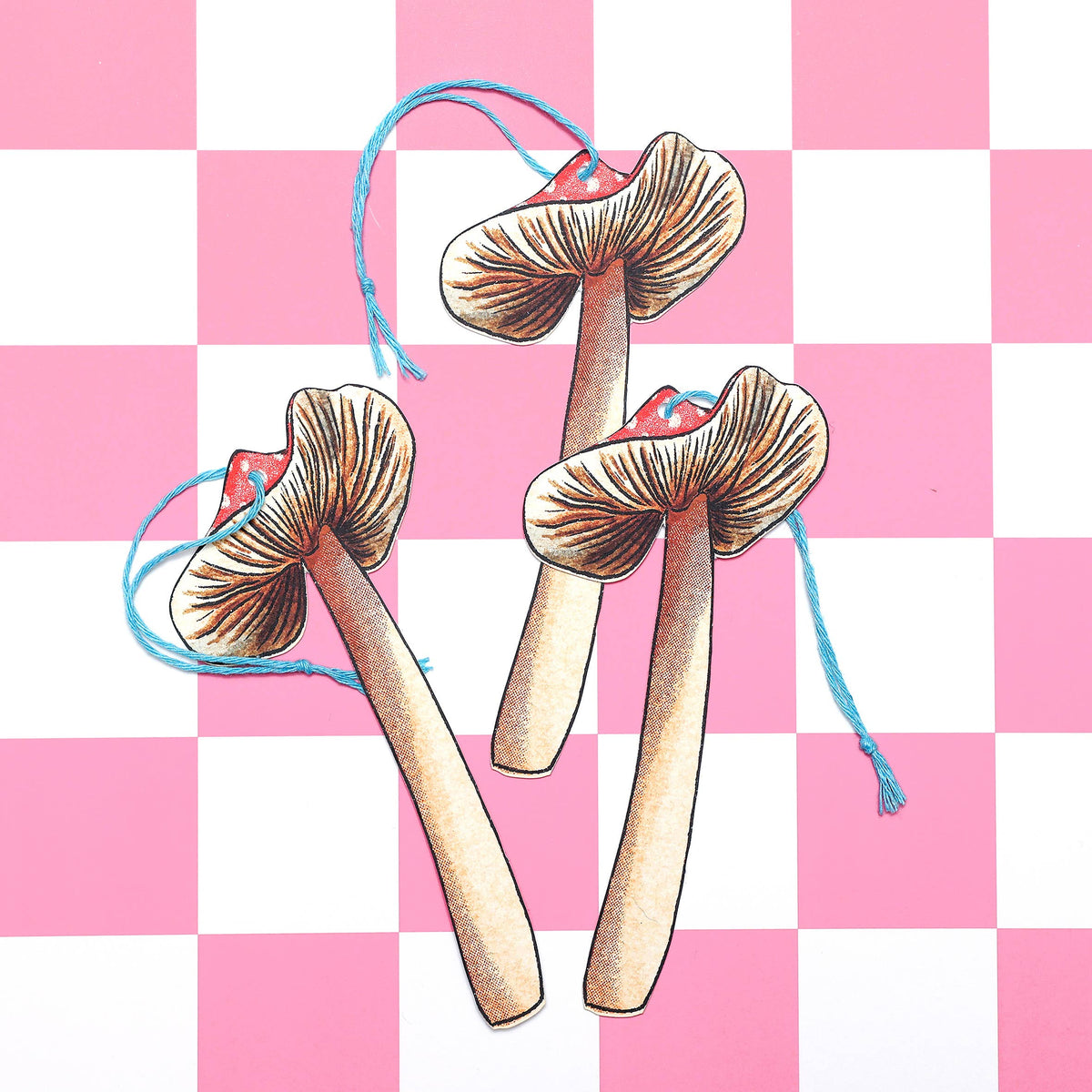 Fawn & Thistle | Gift Tags | Illustrated Mushroom (Pack of 8)