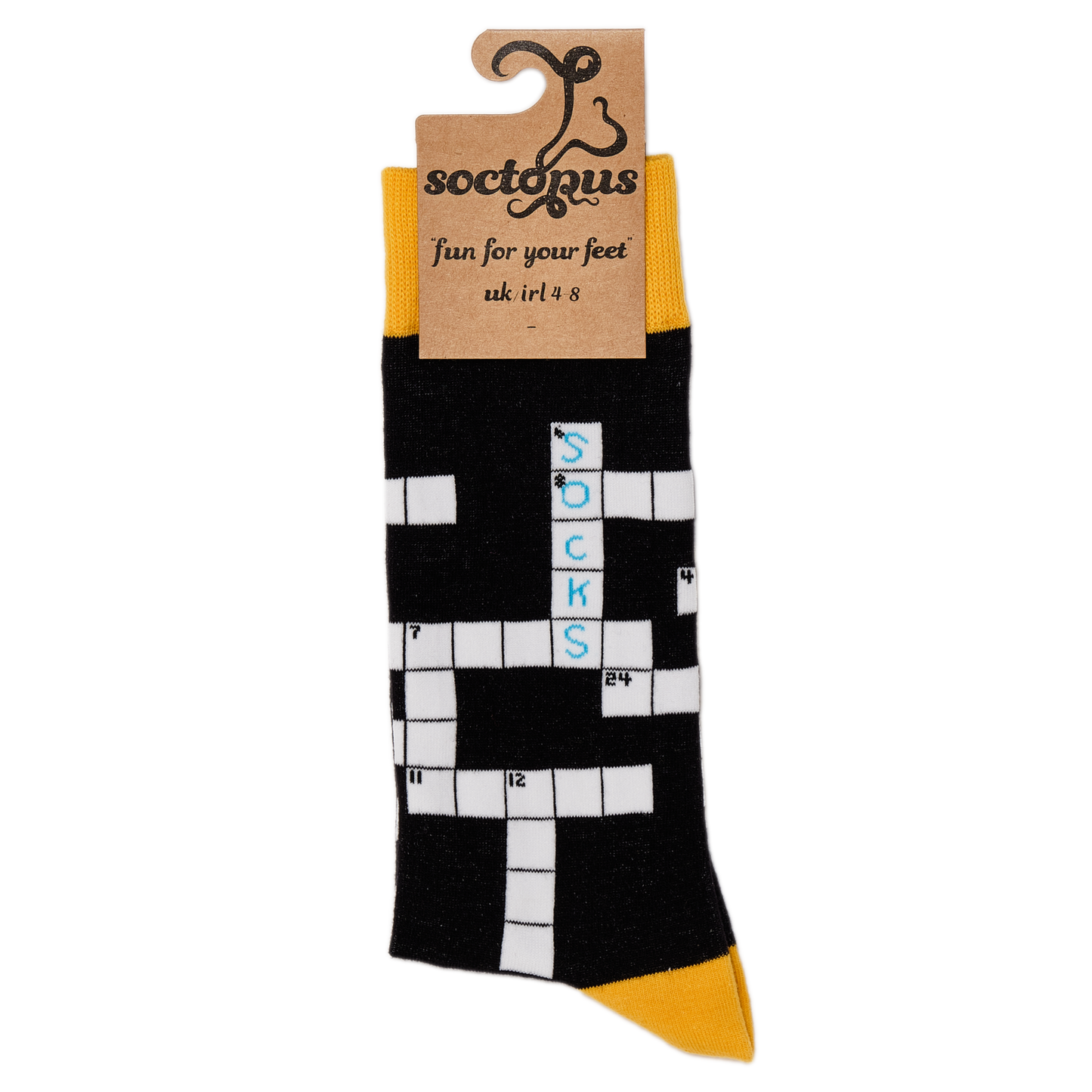 Socktopus | Mens Socks | Crossword