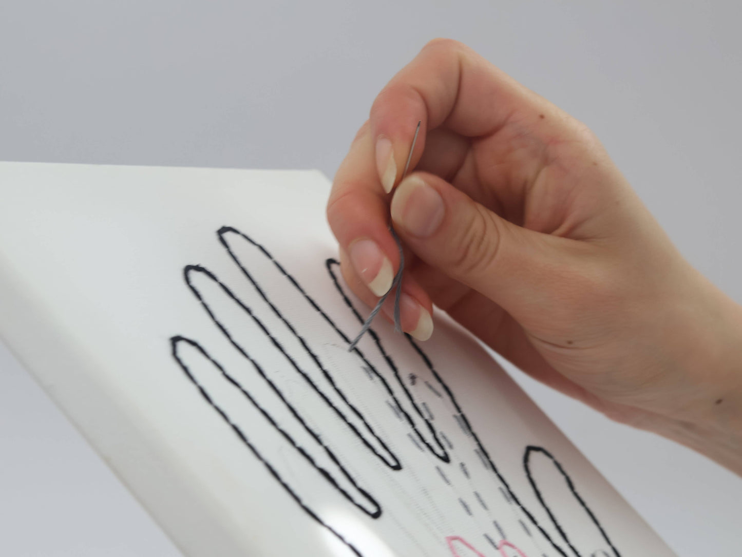Pikkii | Embroidery Kit | Our Hands Stitch Canvas