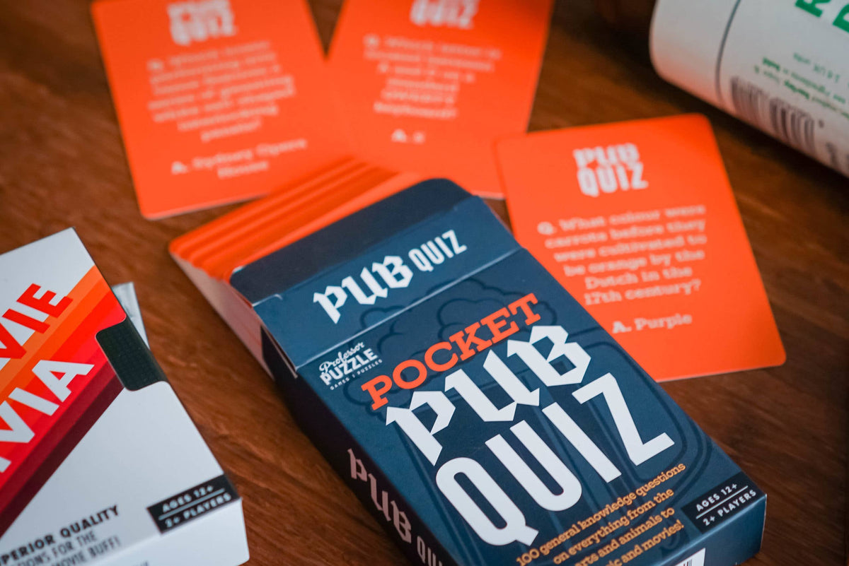 Professor Puzzle | Pocket Pub Quiz