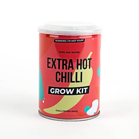 Extra Hot Chilli Peppers Grow Tin