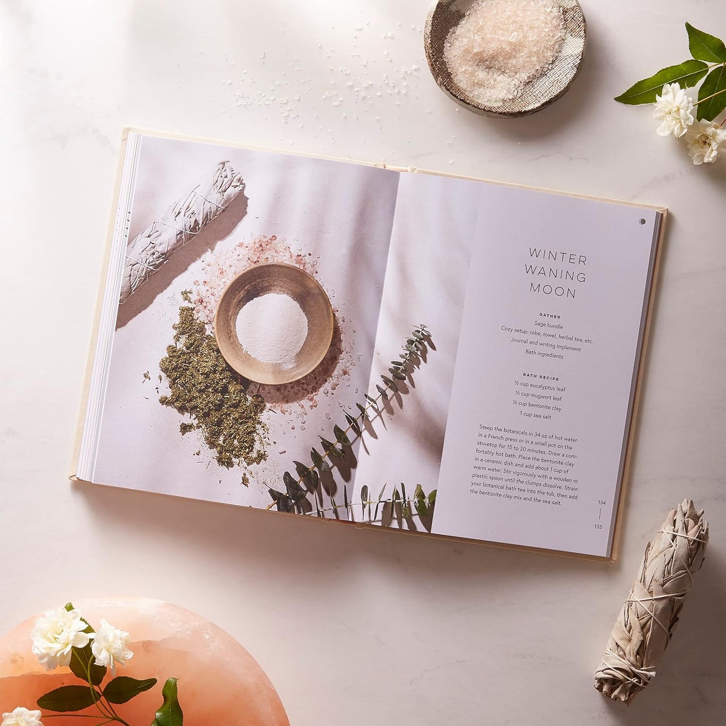 Book | Moon Bath | Bathing Rituals + Recipes for Relaxation + Vitality | Dakota Hills + Sierra Brashear