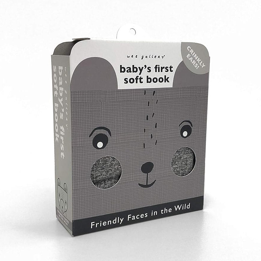 Baby’s First Soft Book | Friendly Faces in the Wild