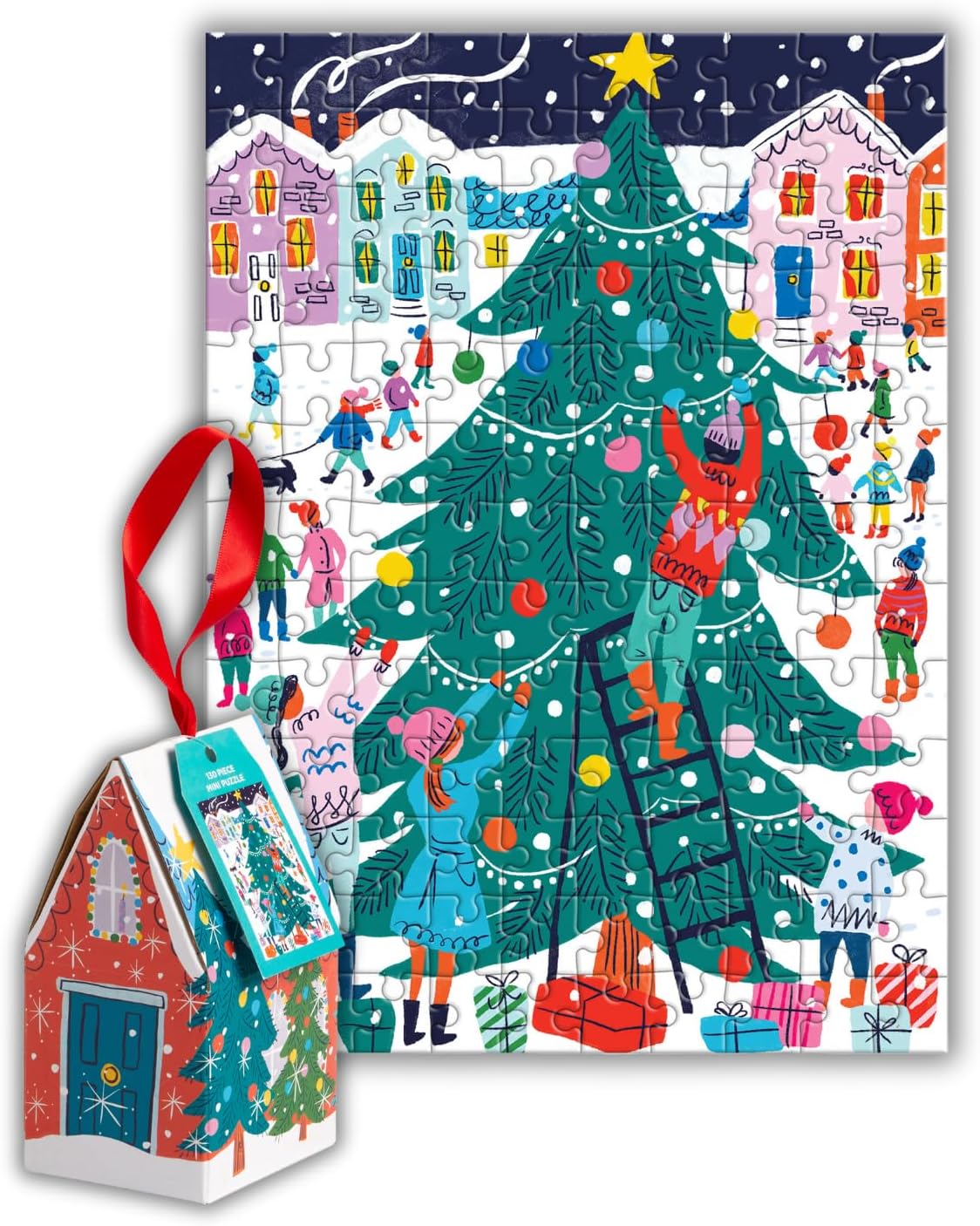 130 Piece Puzzle Decoration | Christmas Tree