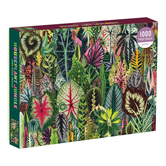 Jigsaw Puzzle | Galison 1000 pieces | Houseplant Jungle