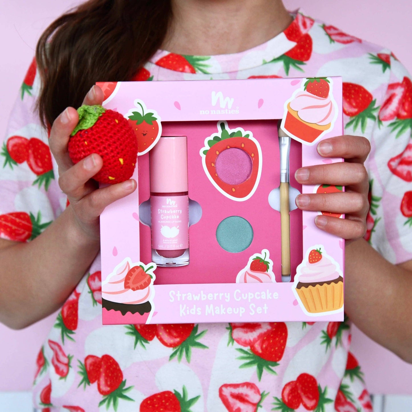 No Nasties | Strawberry Cupcake Gift Set
