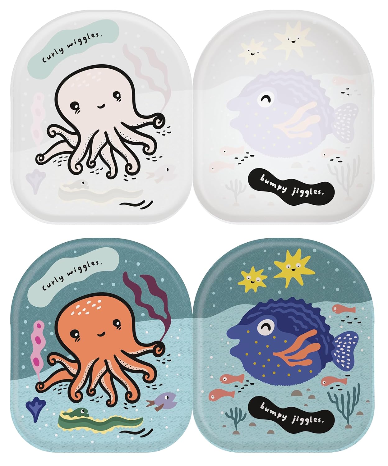 Shaped Bath Book | Octopus & Friends