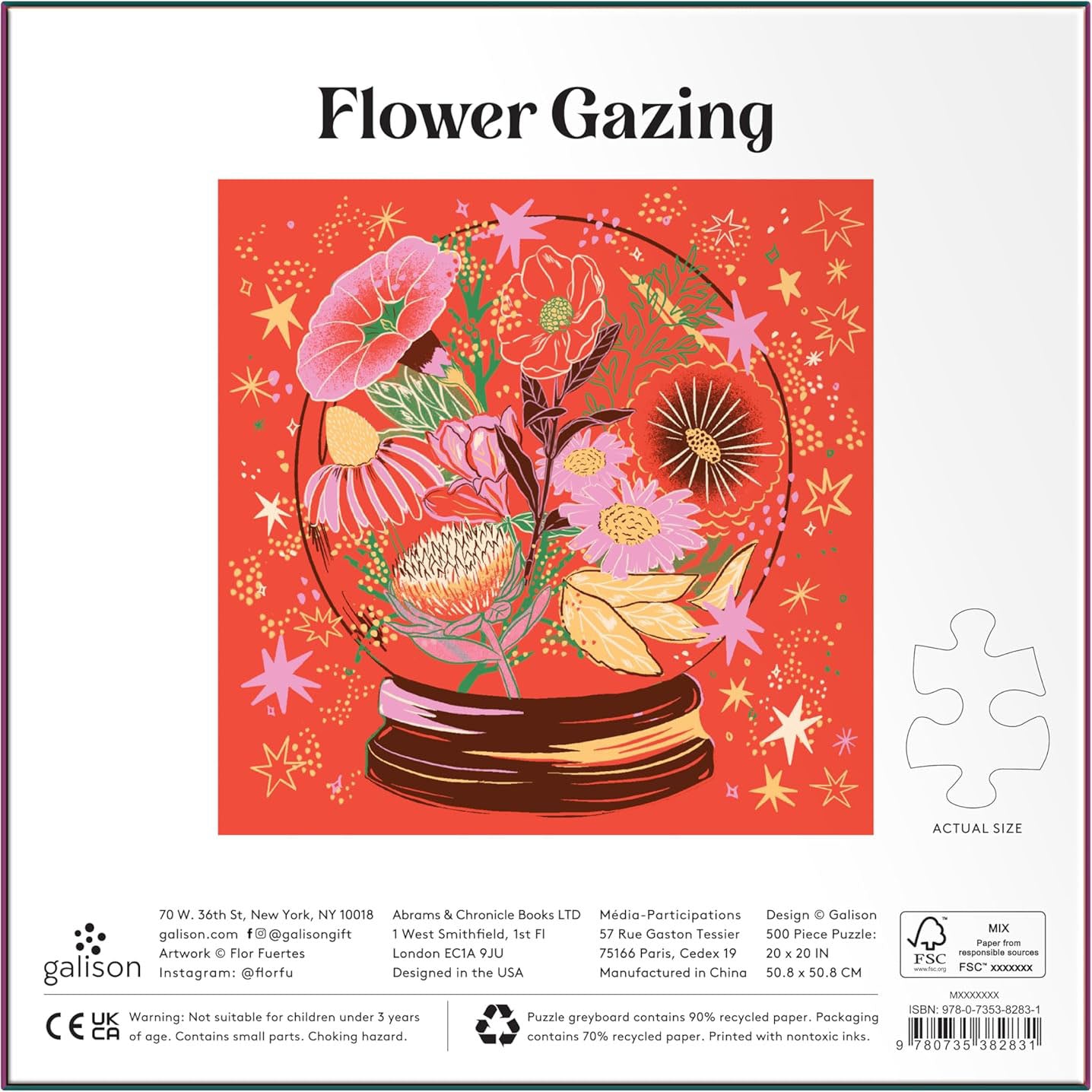 Jigsaw Puzzle | 500 pieces | Flower Gazing