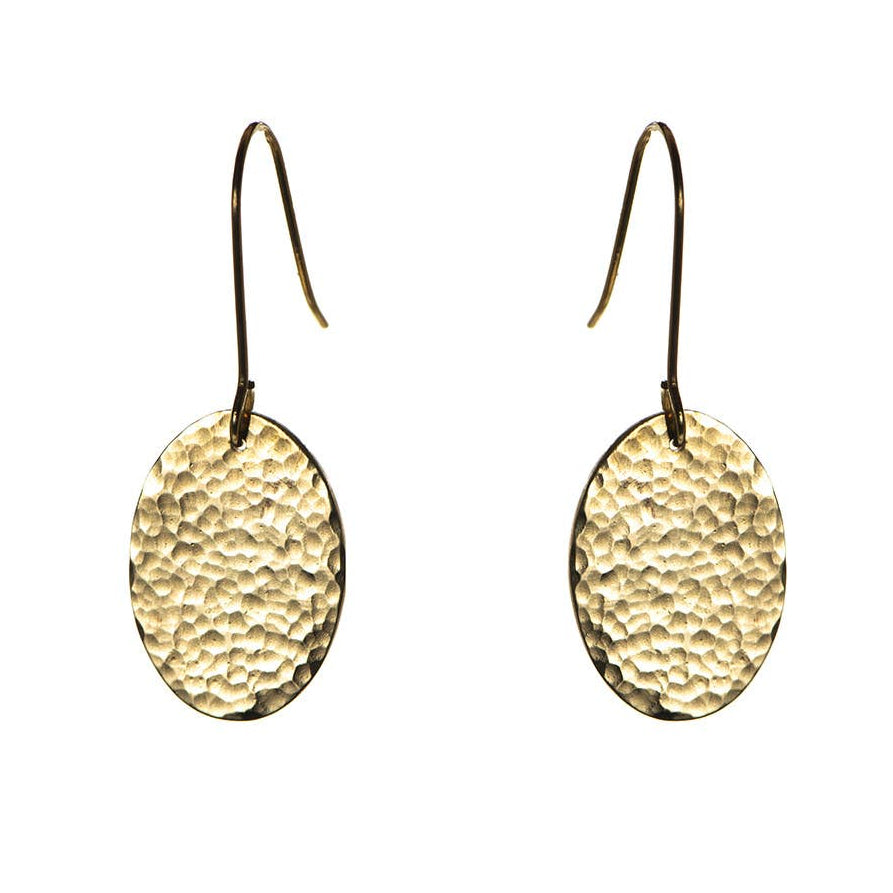 Just Trade | Asha Oval Small Earrings