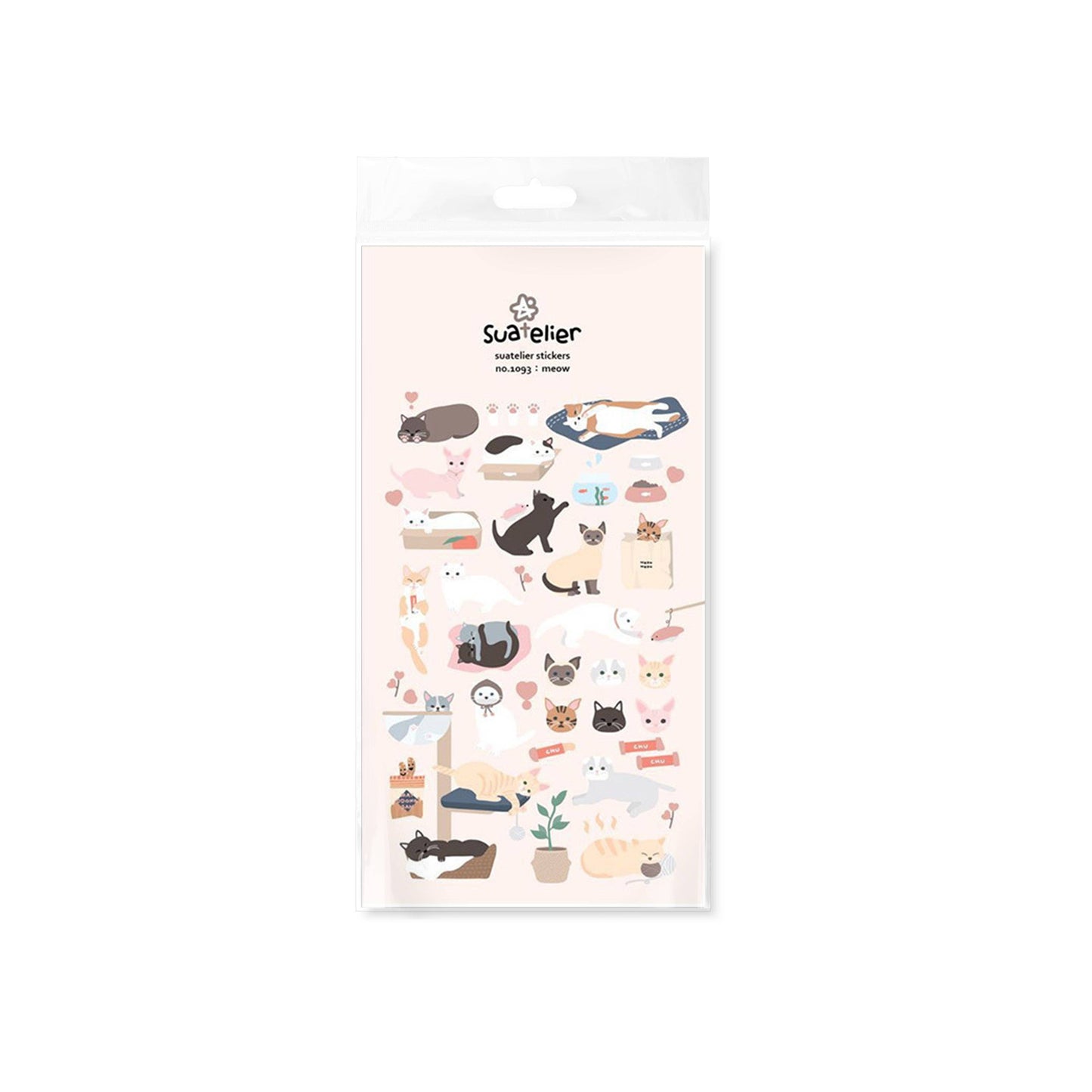 Hello Claws | Stickers | 1093: Meow