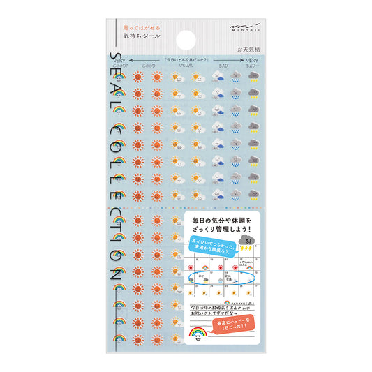 Midori | Mini Sticker Feelings | Weather