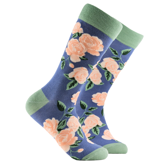 Soctopus | Womens Socks | Roses Floral