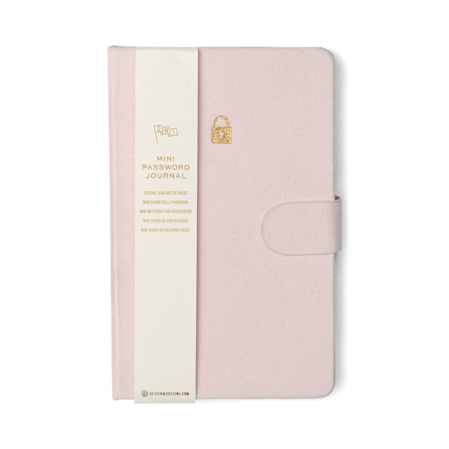 Designworks Collective | Mini Password Journal | Lock