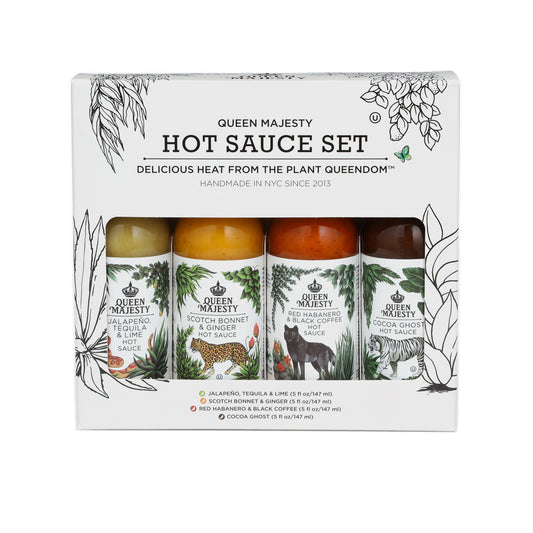 Queen Majesty Hot Sauce | 5oz Hot Sauce Gift Set