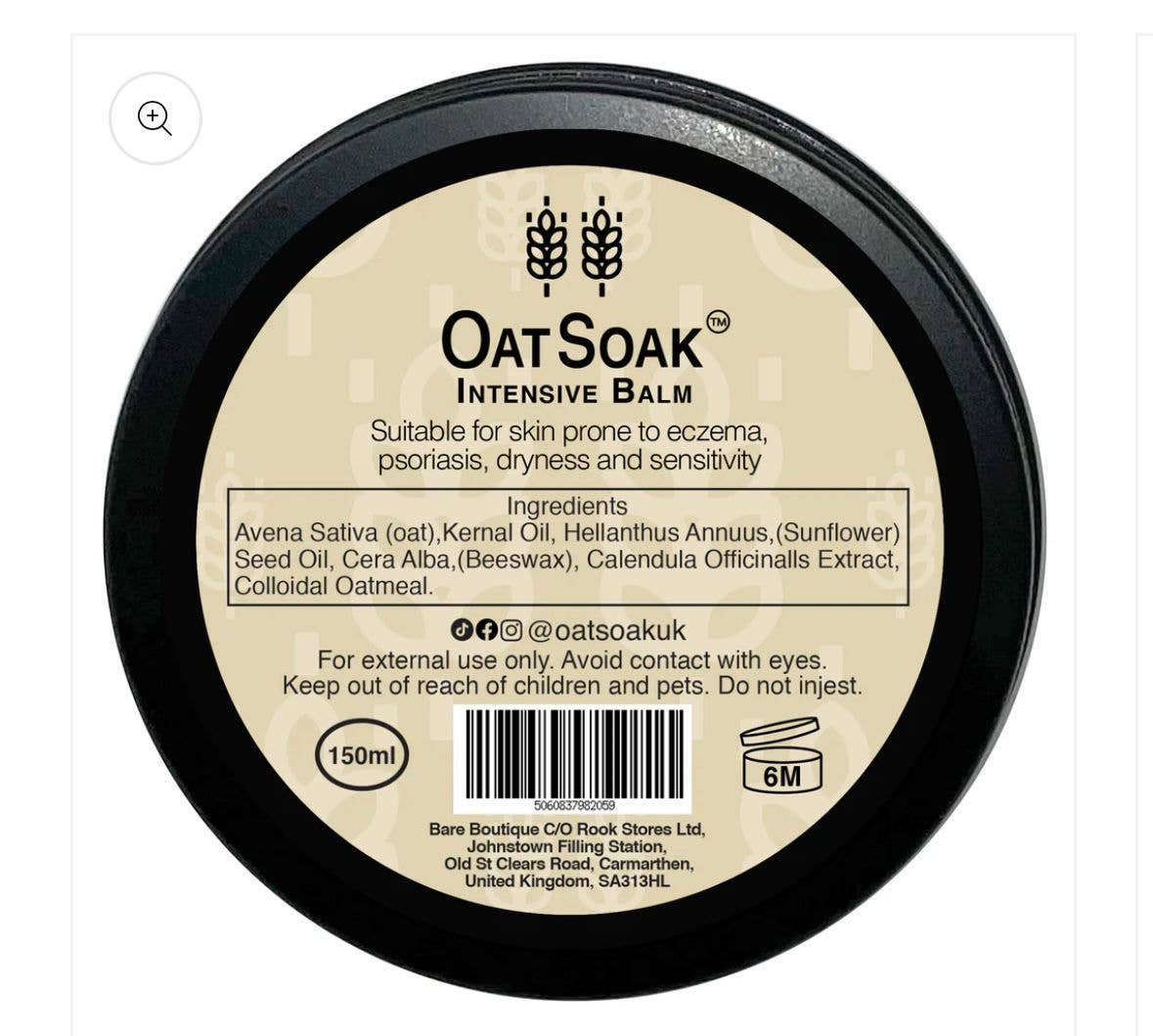 OatSoak | Intensive Balm