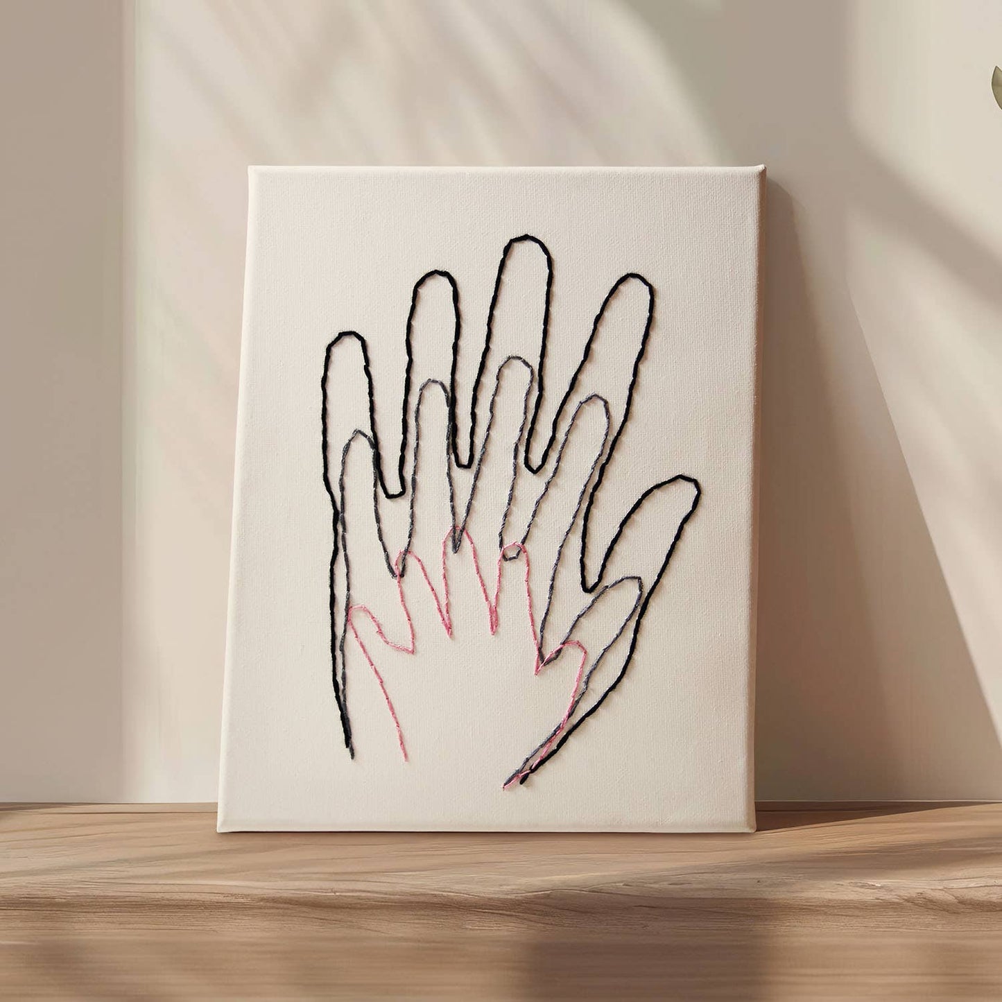Pikkii | Embroidery Kit | Our Hands Stitch Canvas