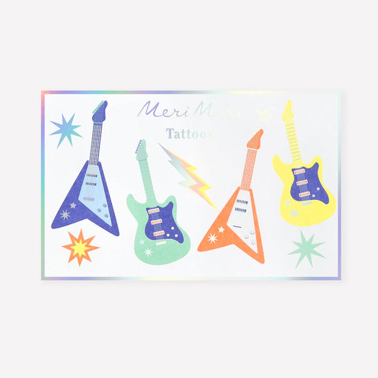 Meri Meri | Tattoo Large | Electric Guitar