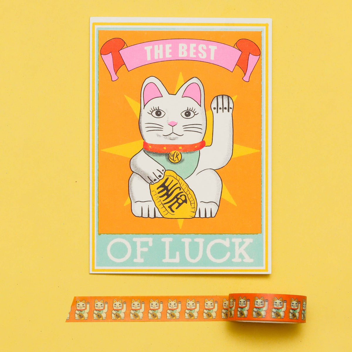 Fawn & Thistle | Washi Tape | Lucky Cat