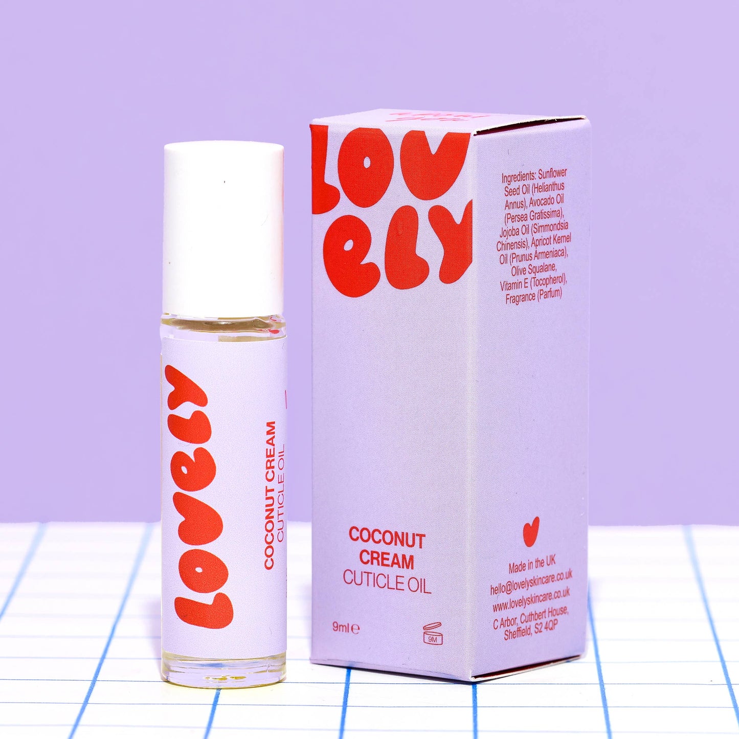 Lovely Skincare | Coconut Cream | Cuticle Oil