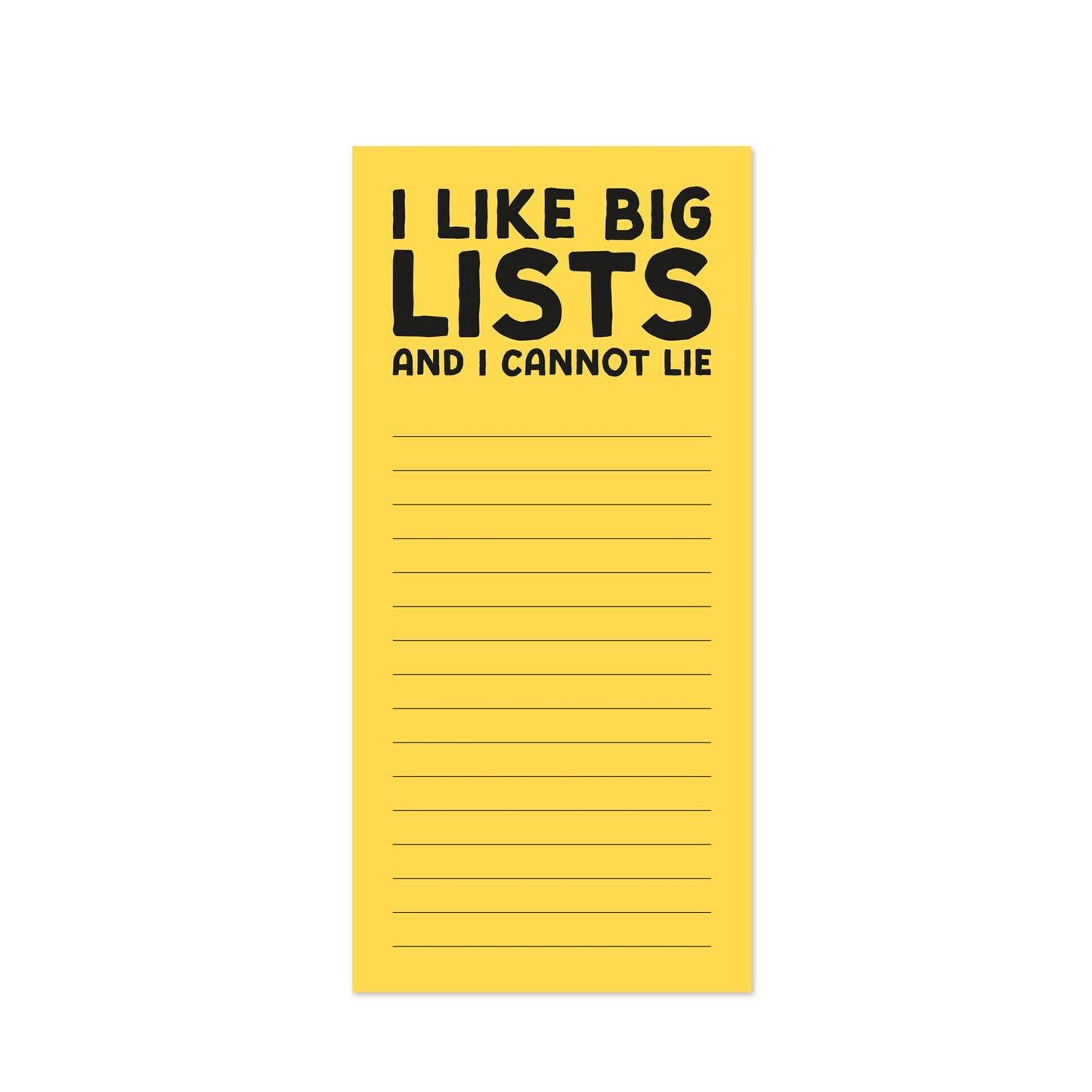 Stormy Knight | List Pad | I like Big Lists