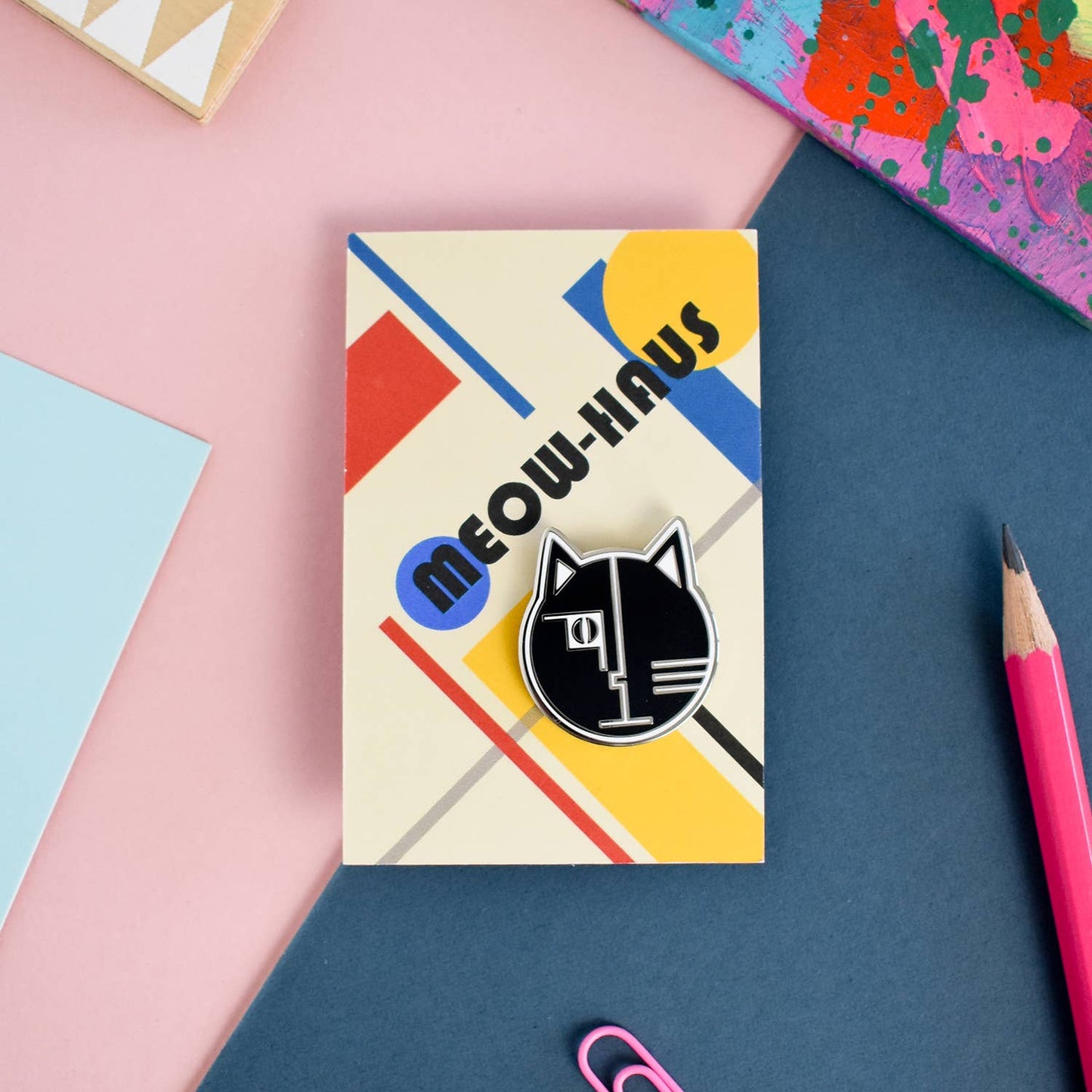 Niaski | Enamel Pin | Meowhaus