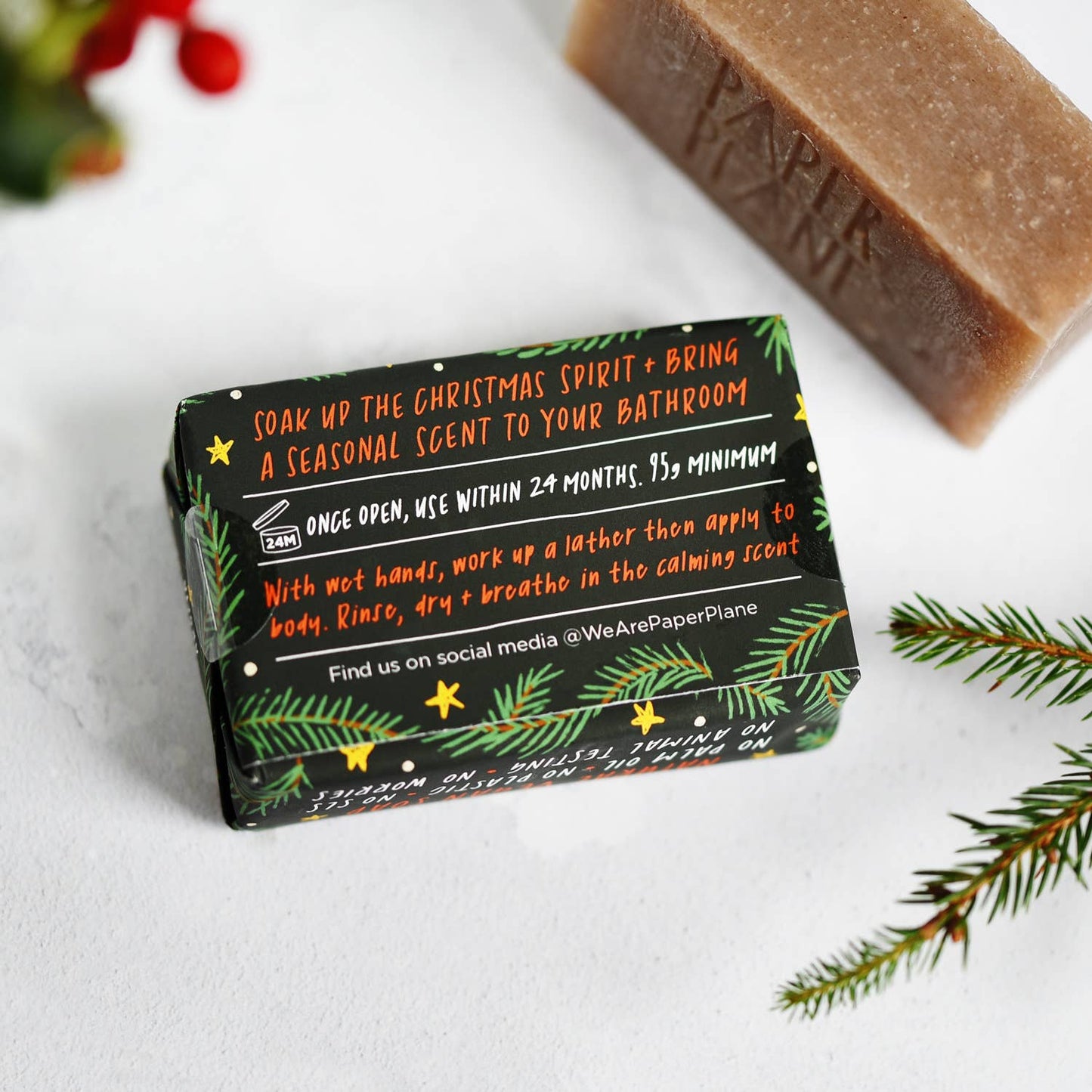 Paper Plane | Christmas Soap Bar