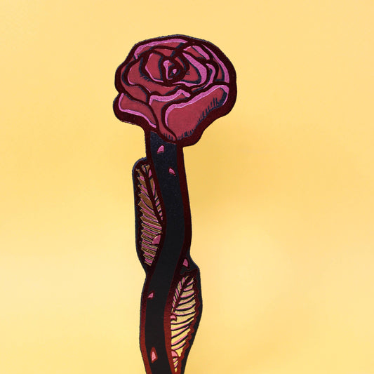 Ark | Rose Bookmark | Black