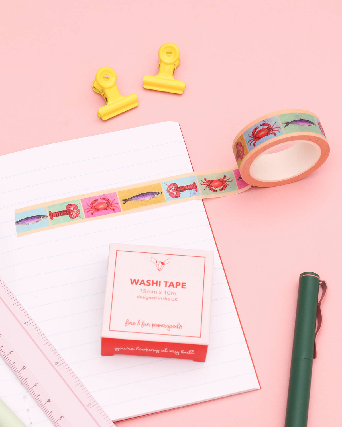 Fawn & Thistle | Washi Tape | Frutti di Mare