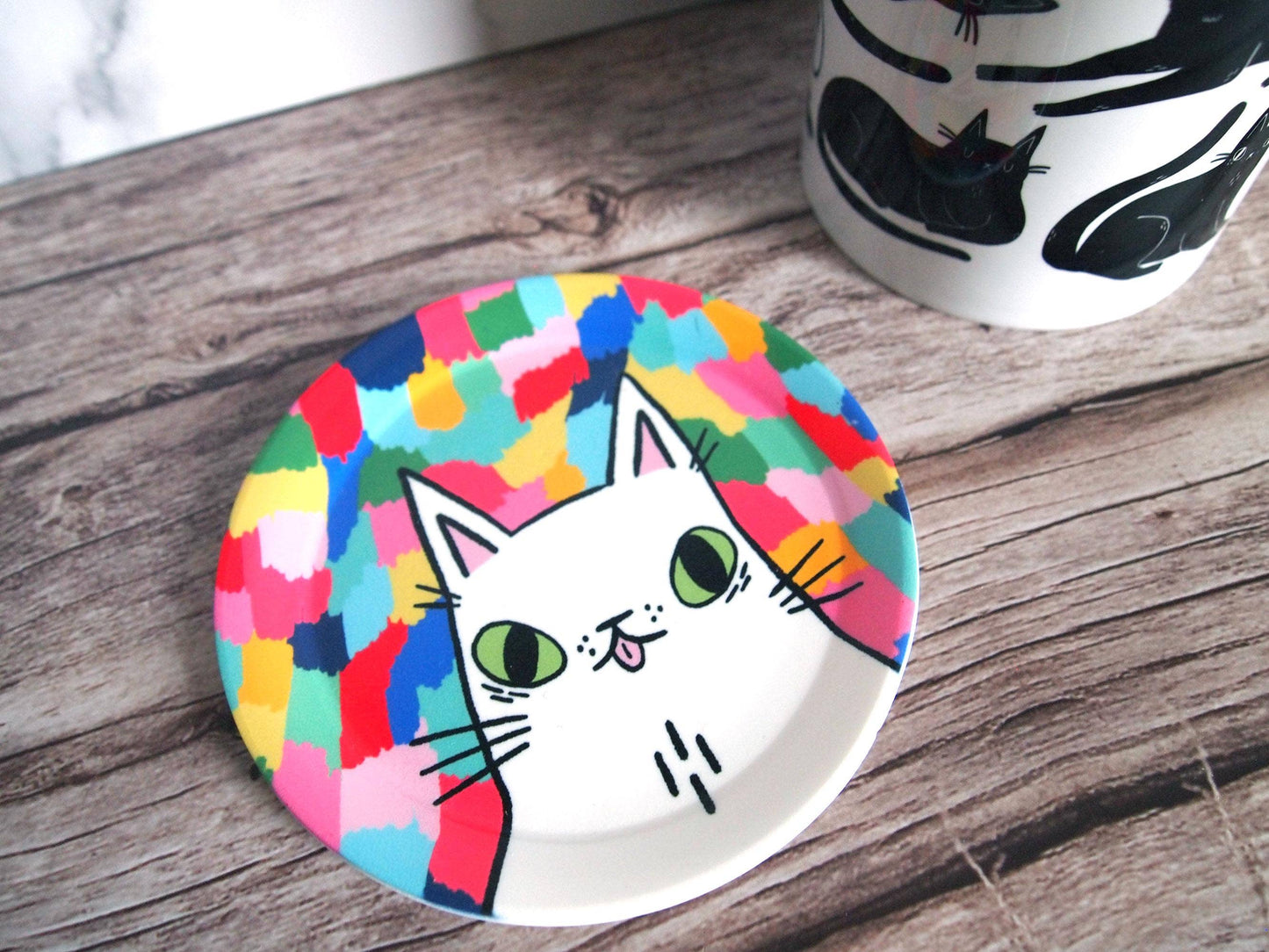 I Like Cats | Colourful Cat Jewellery Trinket Dish