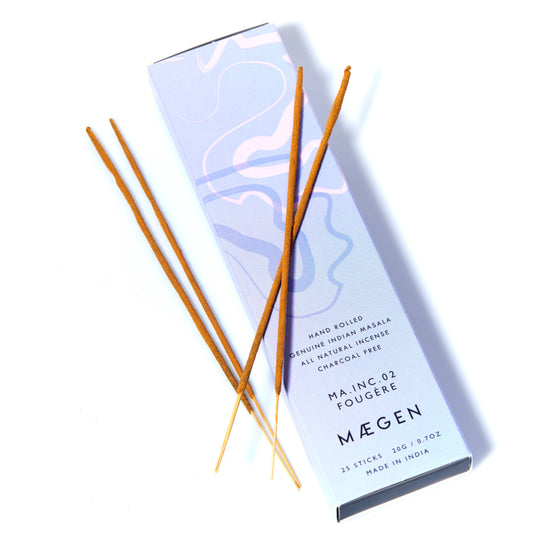 MÆGEN | Incense Sticks | Fougere - Genuine Indian Masala