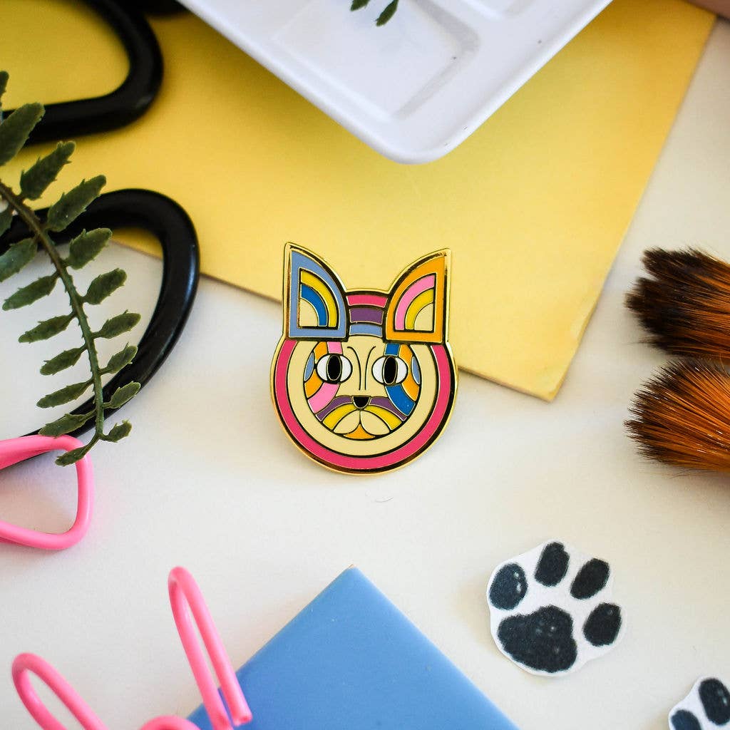 Niaski | Enamel Pin | Fur-ank Stella