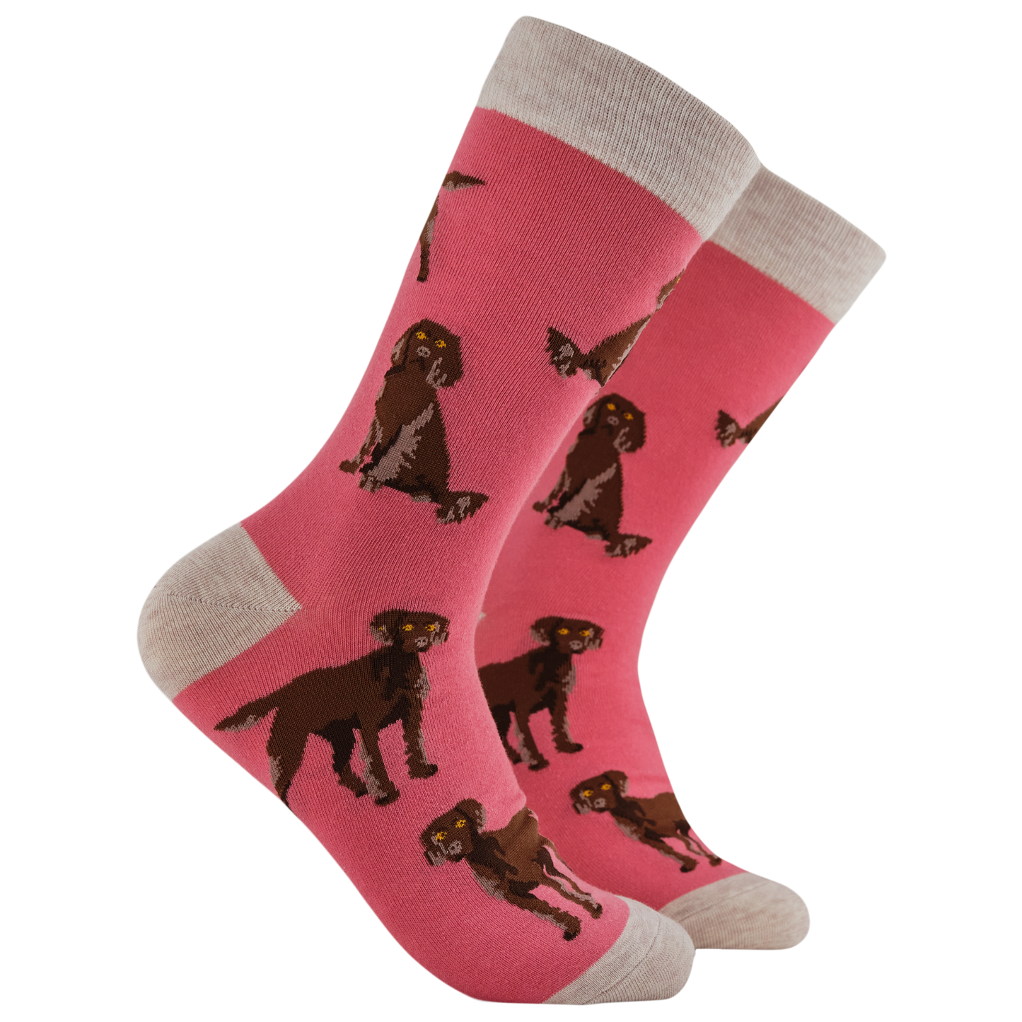 Socktopus | Span au Chocolat | Pink | S UK 4-8
