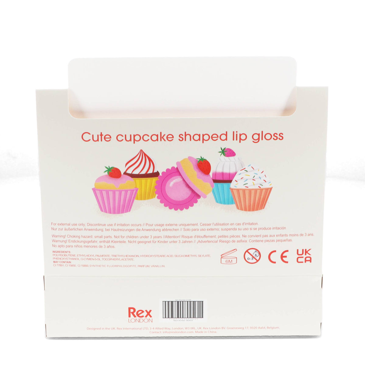 Rex - In Store Only Assorted Cupcake Lip Gloss