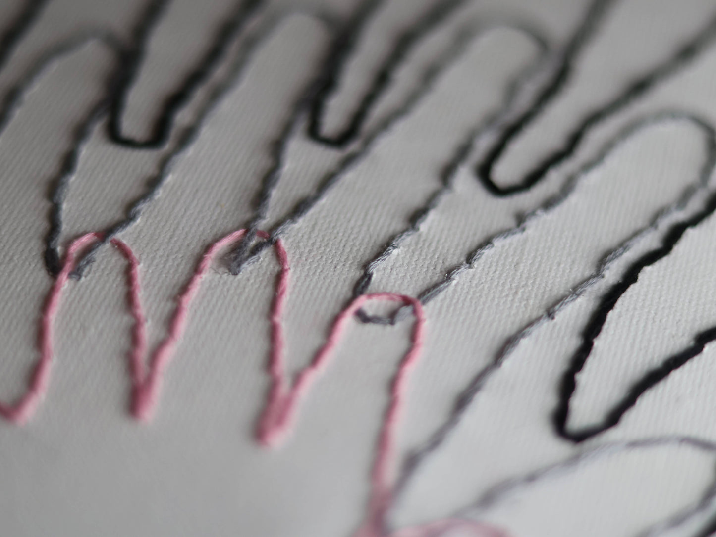 Pikkii | Embroidery Kit | Our Hands Stitch Canvas