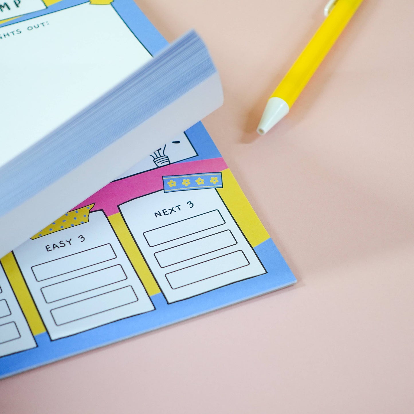 Sunshine Lane | A5 Brain Dump Notepad