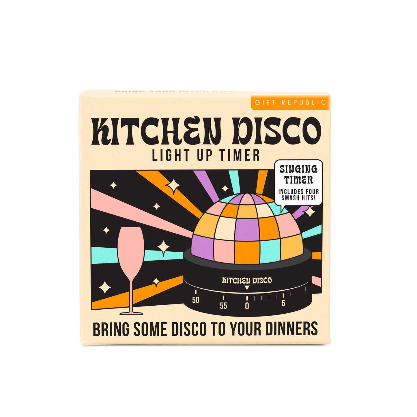 Gift Republic | Kitchen Disco | Light-Up Timer