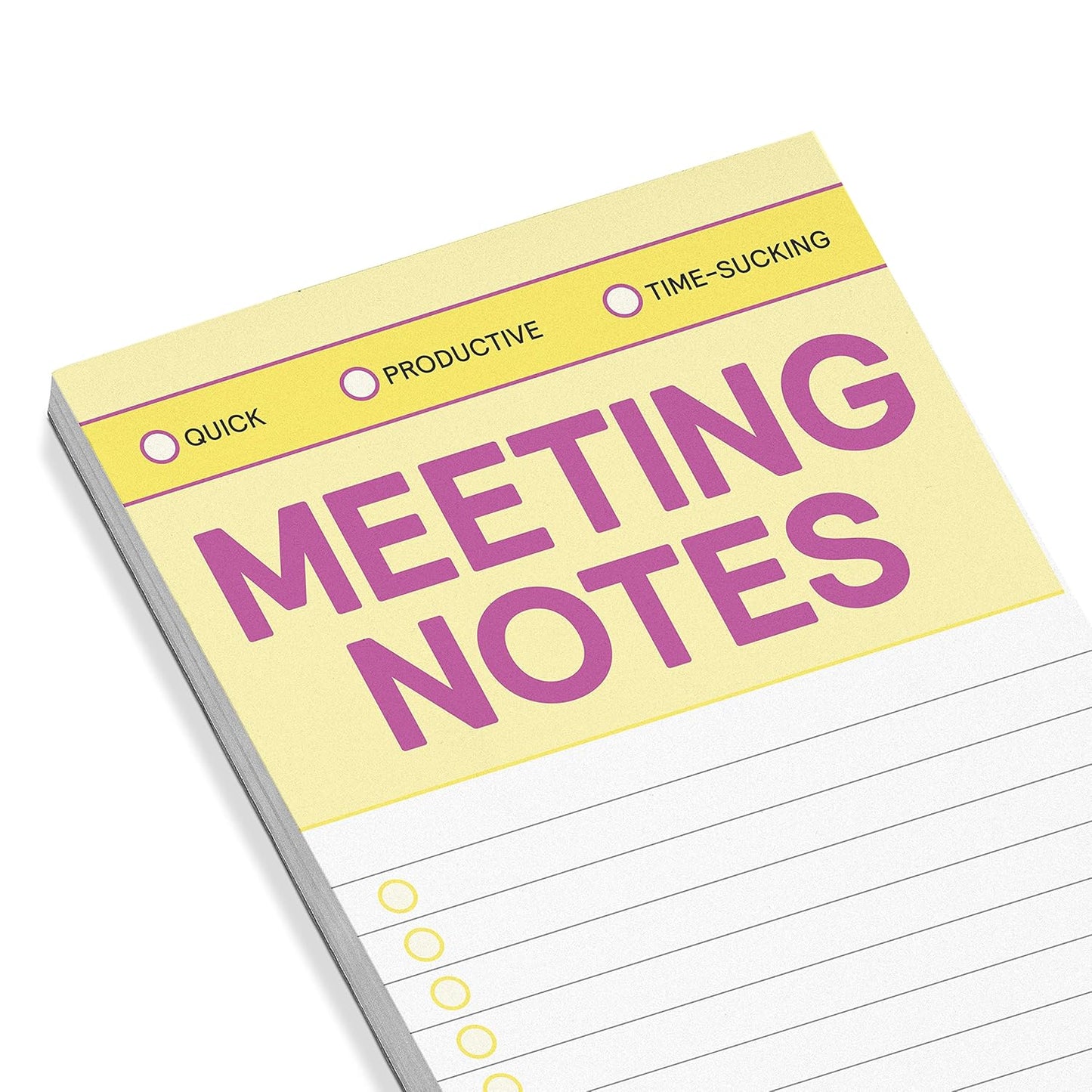 Knock Knock | Meeting Notes Make-a-List Pad