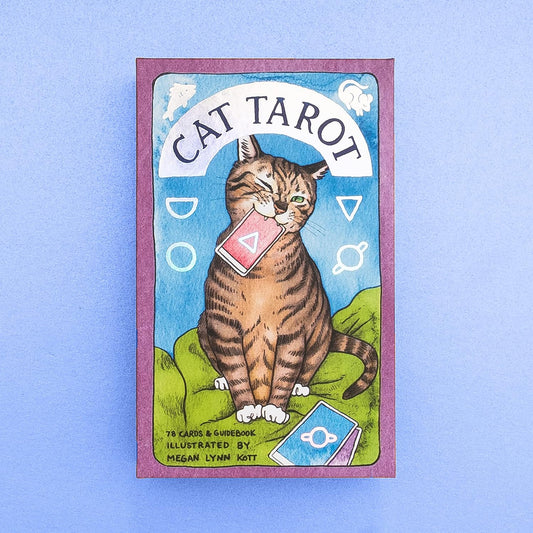 Cat Tarot | 78 Cards & Guidebook | Illustrated by Megan Lynn Kott