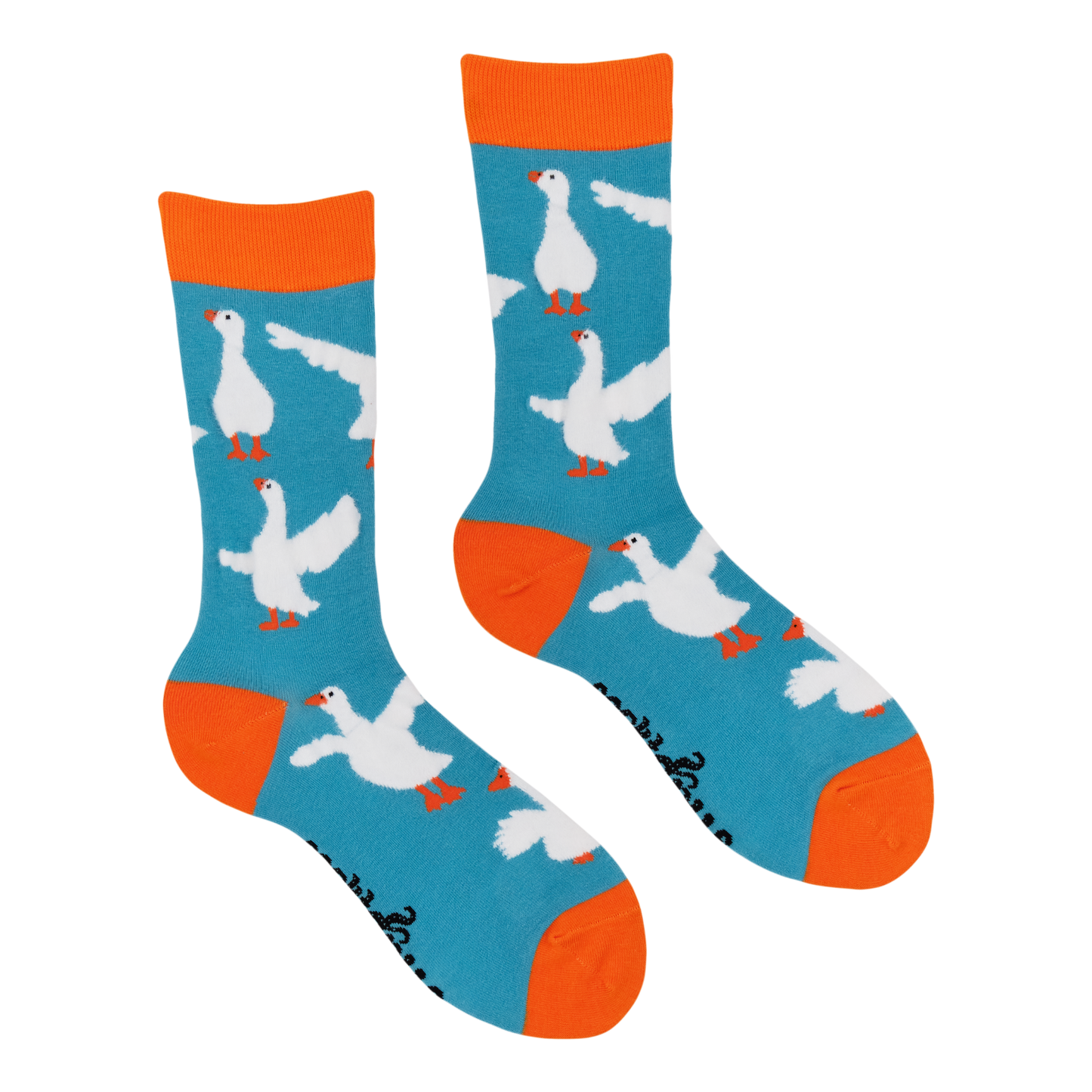 Socktopus | Fluffy Silly Goose Socks | S UK 4-8