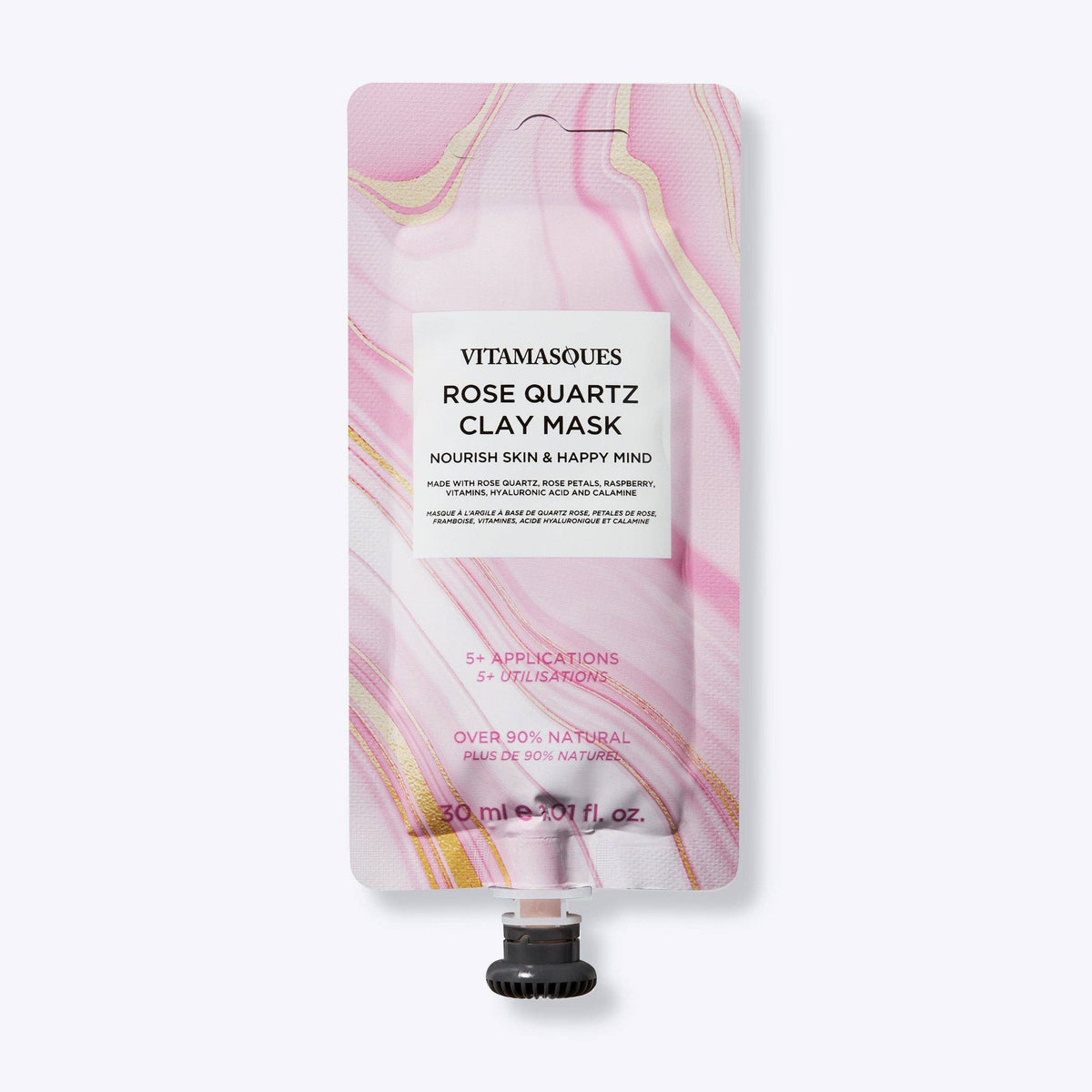 Vitamasques | Rose Quartz Clay Mud Mask
