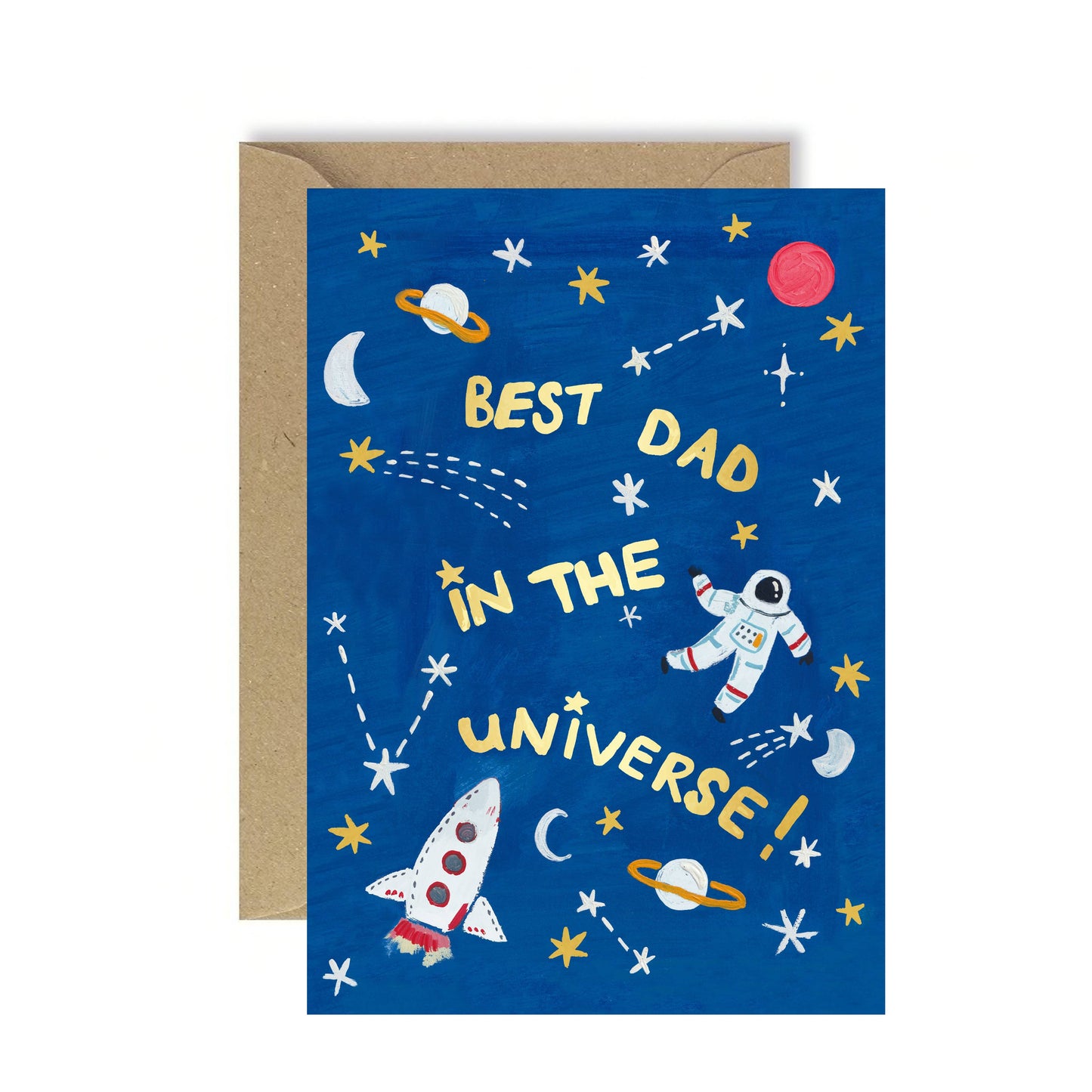 Greetings Card | Best Dad in the Universe!