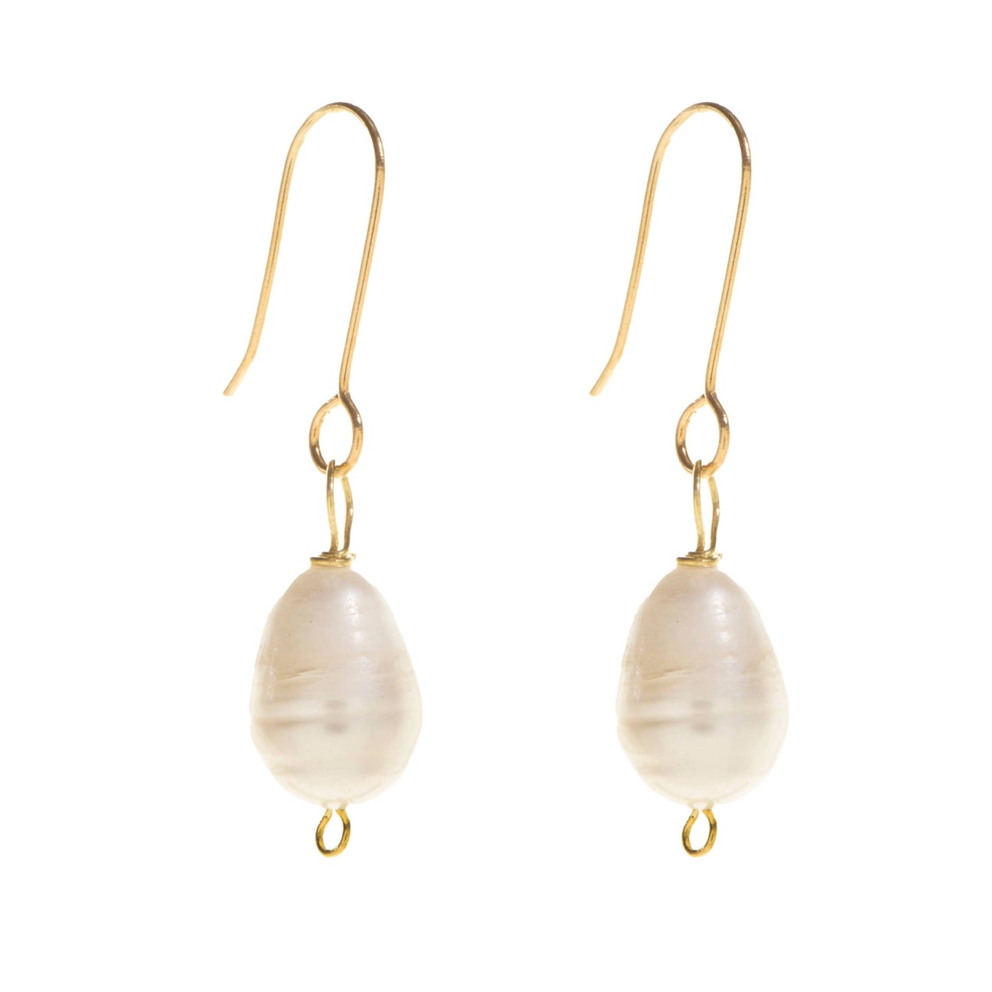 Just Trade | Pearl Drop Large Earrings