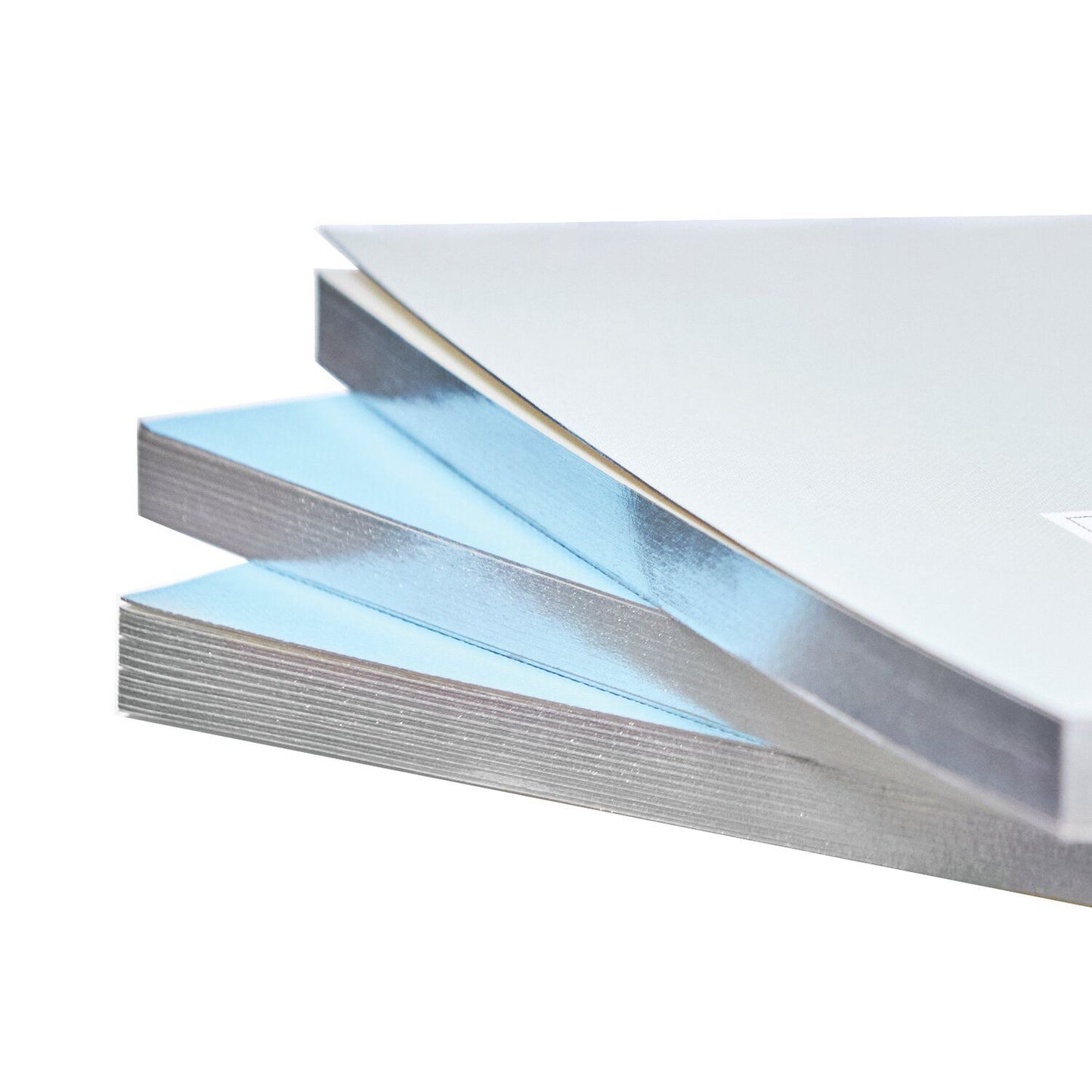 Rico | Paper Poetry 80gsm Dot Notebook | Small | Light Grey + Silver Edge