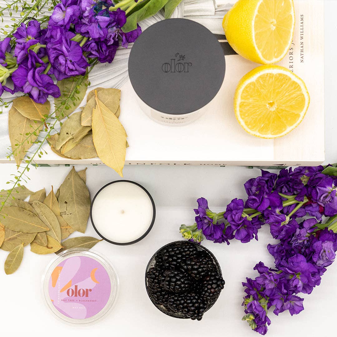 OLOR - Bay Tree + Blackberry Travel Candle