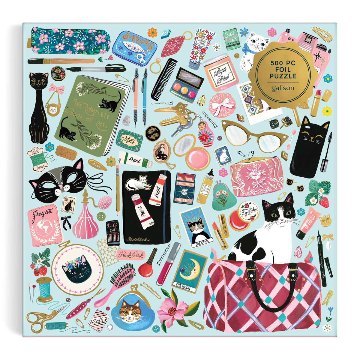 Jigsaw | 500 Piece Foil Puzzle | Purrfect Accessories