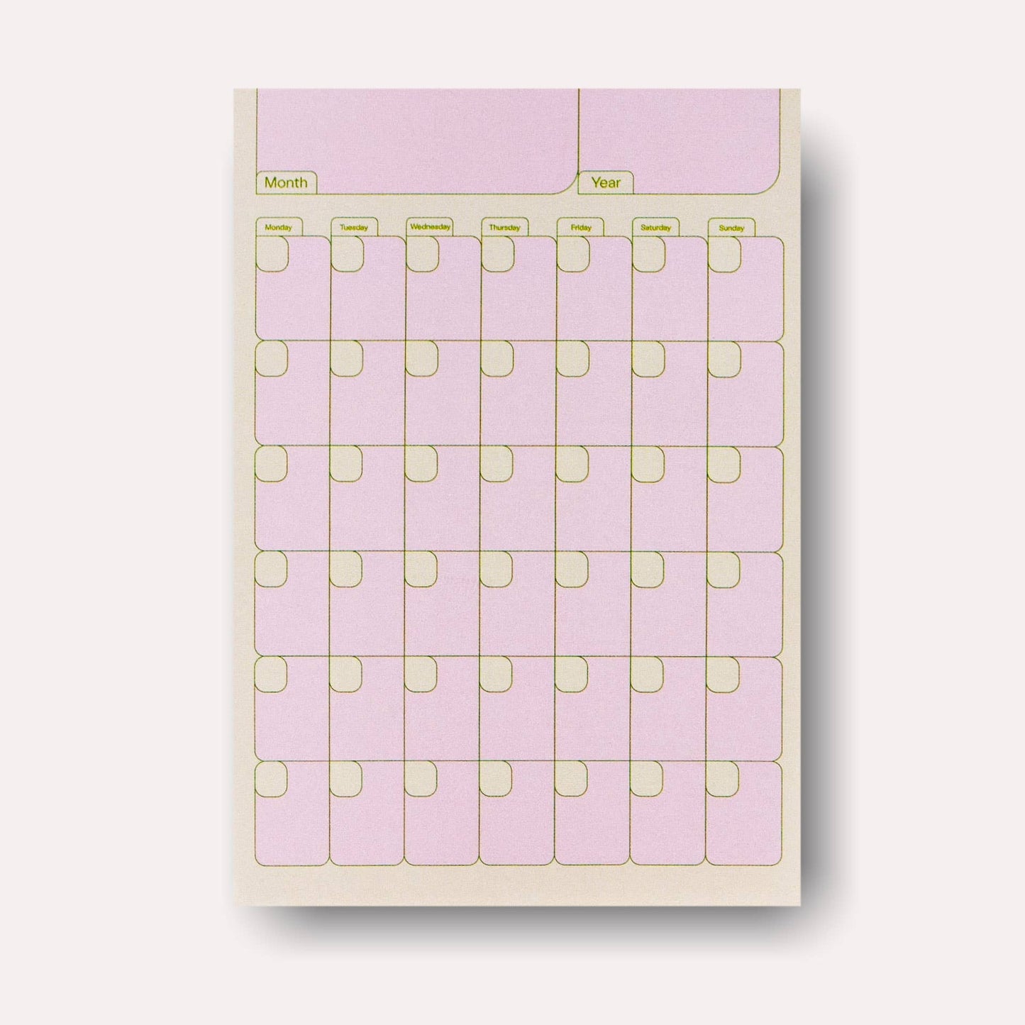 The Completist | Monthly Planner Sticky Notes | Casetta